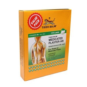 Plaster anesthetic and cooling (Tiger Balm 7 * 10 cm.) - 10 pcs. Plaster anesthetic and cooling (Tiger Balm 7 * 10 cm.) - 10 pcs.