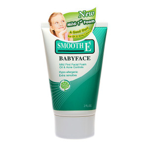 Facial Foam Mild First Oil & Acne Controls (SMOOTH-E) - 60ml. Facial Foam Mild First Oil & Acne Controls (SMOOTH-E) - 60ml.