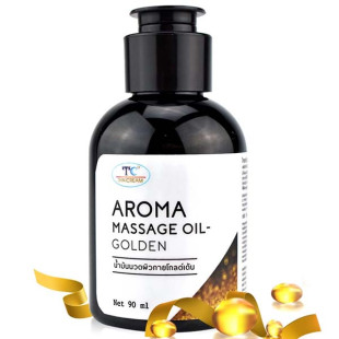 Massage Oil Aroma Body Golden (Thaicream) - 90 Ml.