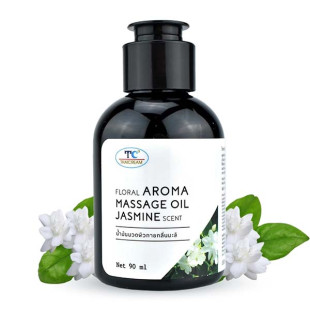 Massage Oil Aroma Body Jasmine Scent (Thaicream) - 90 Ml.