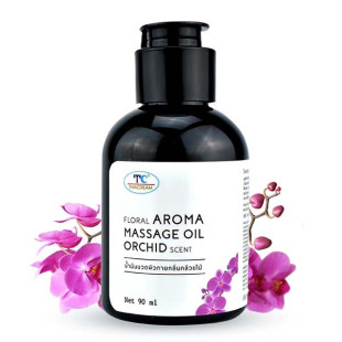Massage Oil Aroma Body Orchid Scent (Thaicream) - 90 Ml.