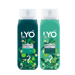 Therapeutic SHAMPOO & conditioner for  hair KAFFIR LIME HERBAL (Lyo) - 2 X 200ml.