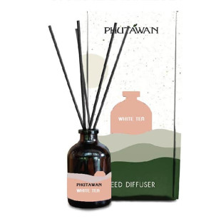 WhiteTea Aromatherapy Reed Diffuser (Phutawan) -  50 ml.