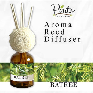 Ratree Aromatherapy Reed Diffuser (Pinto Natural) -  50 ml.