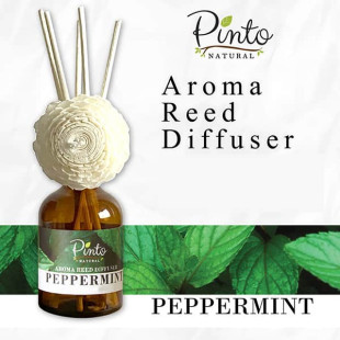 Peppermint  Aromatherapy Reed Diffuser (Pinto Natural) -  50 ml.