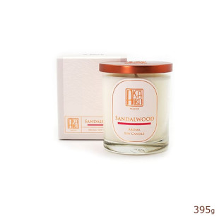 Sandalwood Soy Candle (Akaliko) -395 g.