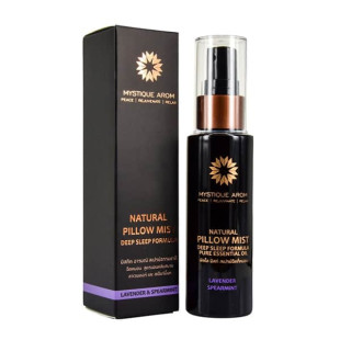 Lavender & Spearmint - Natural Pillow Mist Sleep Spray (Mistique Arom) -60ml.