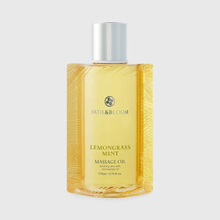 BATH&BLOOM LEMONGRASS MINT MASSAGE OIL 170ML