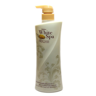 Spa cream with caviar extract gold and alpha arbutin (Mistine) - 400ml.