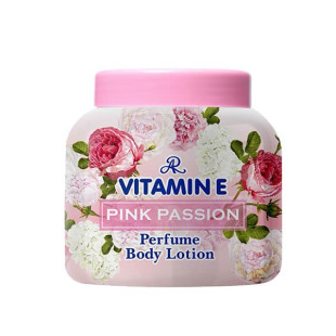 Vitamin E Perfume Body Lotion Pink Passion (Aron) - 200g.