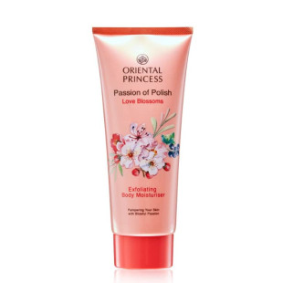 Passion of Polish Love Blossoms Exfoliating Body Moisturiser (Oriental Princess)  200 g.