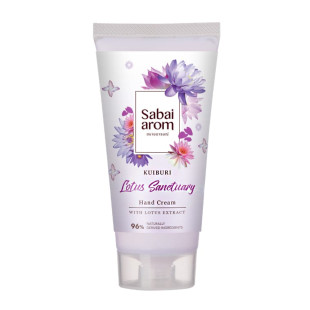 Lotus Sanctuary Hand Cream (Sabai Arom) 75 g.