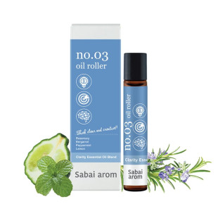 Luxury Aroma Neck Roller NO.3 Spot Roller (Sabai Arom) -8 ml.