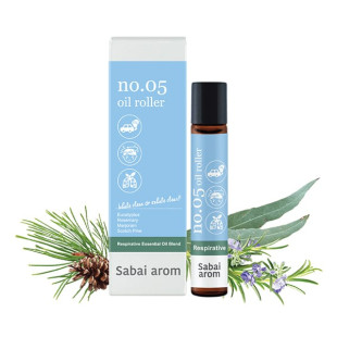 Luxury Aroma Neck Roller NO.5 Spot Roller (Sabai Arom) -8 ml.