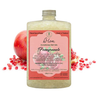 Aromatherapy salt soak Pomegranate scent (H-Hom) - 600g.