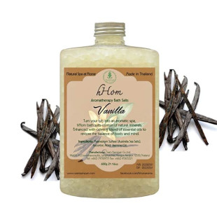 Aromatherapy salt soak Vannila scent (H-Hom) - 600g.