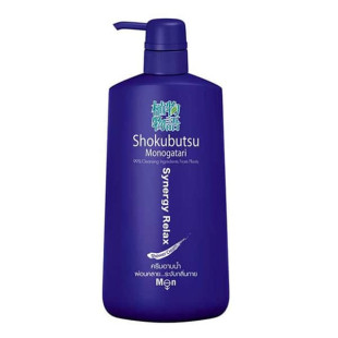 Shower Cream Bath for Men Synergy Relax (Shokubutsu) - 500ml.