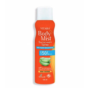 Vitara body mist spray sunscreen 100ml.