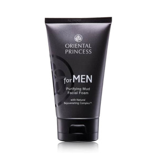 For MEN Purifying Mud Facial Foam (Oriental Princess ) - 100g.