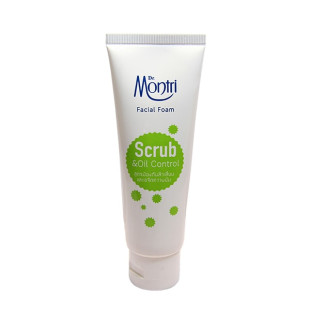 Facial Foam Scrub Oil Control (Dr. Montri) - 100g.