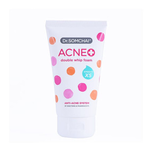 Acne Double Whip Foam (Dr.Somchai) - 100g.