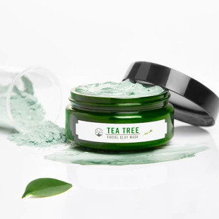 Tea Tree Facial Clay Mask (Naturista) - 150ml.