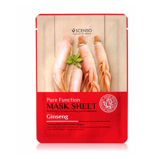 Ginseng Mask face (SCENTIO ) -1pcs.