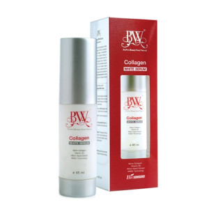 Serum for face Collagen WHITE SERIES (BioWoman) - 45ml.