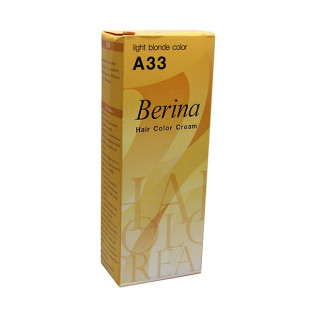 Cream paint light blonde for hair - A33 (Berina) - 60g.