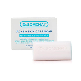 Acne & Skin Care Soap for Sensitive Skin (Dr.Somchai) - 80g.