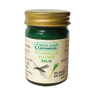 Green Thai balm with Citronella (Green Herb) - 50g.