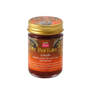 Tiger Red Thai Balm Banna (Banna)  - 50g.