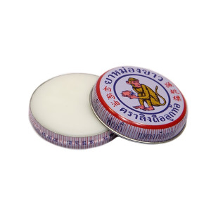 Body Balm White Monkey (Monkey Holding Peach Brand) - 4g.