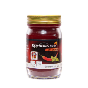 Warming balm red chili formula (Novolife) - 100g.