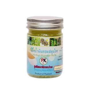 Light green herbal body balm (Orange Jeed House) - 50g.