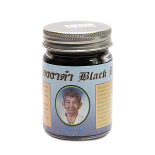 Black Thai body balm with sesame seeds (Ya Tim) - 100g.