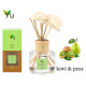 Kiwi & Pear Aromatherapy Reed Diffuser (Ya) - 120 ml. Kiwi & Pear Aromatherapy Reed Diffuser (Ya) - 120 ml.