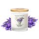 Lavender Aromatherapy Soy Wax Candle (H-hom) - 250g. Lavender Aromatherapy Soy Wax Candle (H-hom) - 250g.