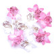 Orchid flower hair clip for women (8cm 3.15") - 1 pc. Orchid flower hair clip for women (8cm 3.15") - 1 pc.