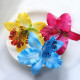 Orchid flower hair clip for women (7-8cm) - 1 pc. Orchid flower hair clip for women (7-8cm) - 1 pc.