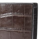 Men's wallet 100% genuine crocodile leather brown AD028 (Findig) - 1 pc. Men's wallet 100% genuine crocodile leather brown AD028 (Findig) - 1 pc.
