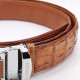 Men's Natural Crocodile Leather Belt (FINDIG) - Light Brown. Men's Natural Crocodile Leather Belt (FINDIG) - Light Brown.