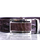 Crocodile belt one bone brown male (TAN SIN) - 1.5 inch Crocodile belt one bone brown male (TAN SIN) - 1.5 inch