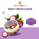 Skin scrubbing cream mangosteen beautiful clear formula without acne (Makhamthai) 100g.